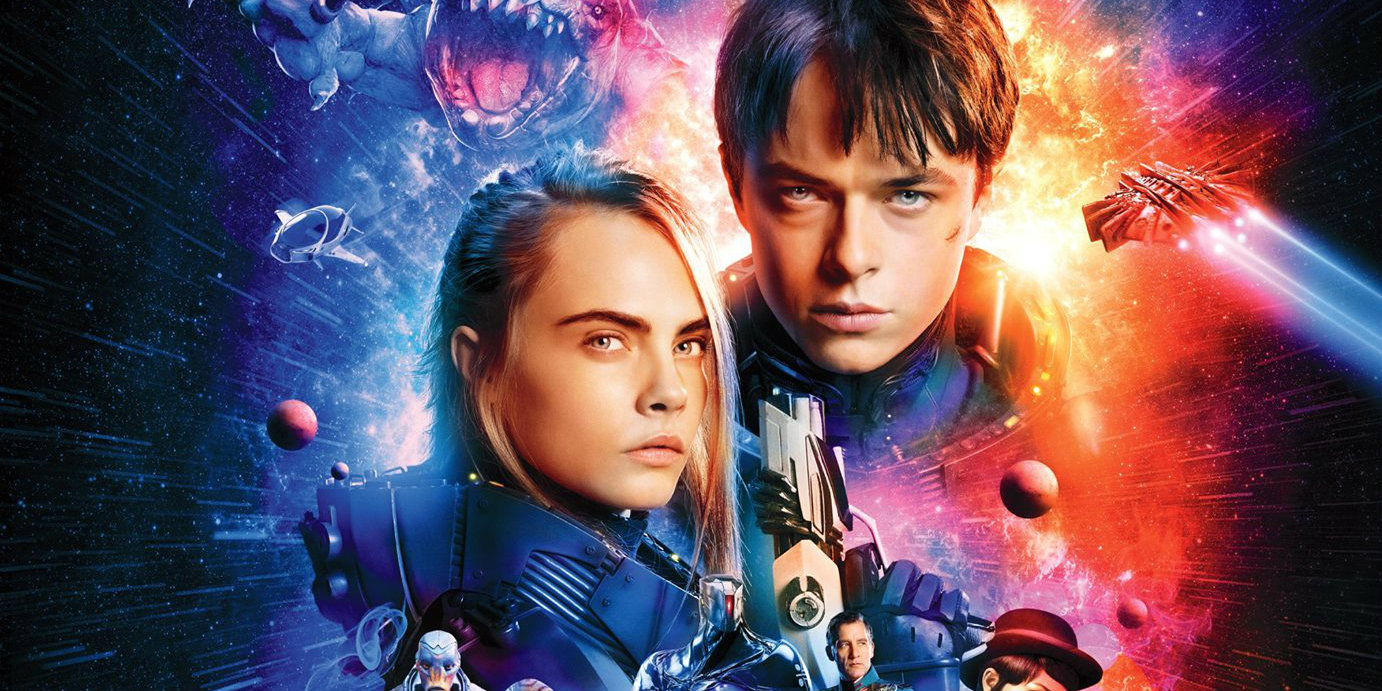 Valerian - visuaalisesti näyttävä sekamelska